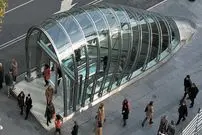 تصاویر؛ معماری ورودی ایستگاه مترو فُستریتوس