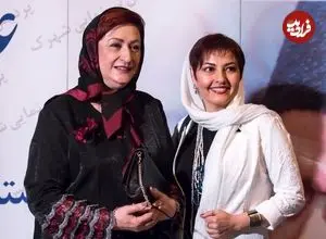 عکس| سفر زمان؛ «مریم امیرجلالی» و «آناهیتا همتی» در جشن تولد «محمدعلی کشاورز»