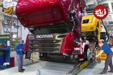 ببییند| نگاهی به خط تولید پیشرفته کامیون های اسکانیا در سوئد