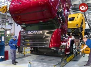 ببییند| نگاهی به خط تولید پیشرفته کامیون های اسکانیا در سوئد