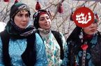 عکس| سفر در زمان؛ «مهیار، روژان، مرجان و شیلان» در پشت صحنه سریال نون خ؛ سال 1400