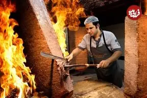 ببینید| غذای خیابانی در ترکیه؛ مهارت آشپزهای ترک در تهیه دونر کباب و نان در استانبول