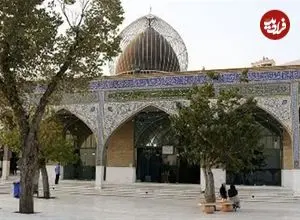 عکس| سفر زمان؛ منظرۀ «امام‌زاده قاسم» و شمال شهر تهران در اواخر دوران قاجار
