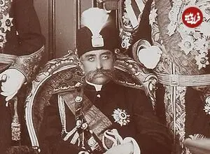 عکس| سفر زمان؛ عکس یادگاری مظفرالدین شاه در دربار عثمانی