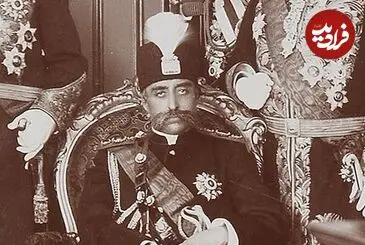 عکس| سفر زمان؛ عکس یادگاری مظفرالدین شاه در دربار عثمانی