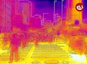 ببینید| تصاویر حرارتی، گرمای سوزان سئول را به تصویر کشید