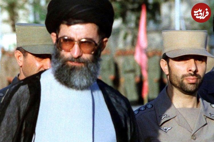 عکس؛ سفر در زمان؛ «رهبر انقلاب» در کنار حرم حضرت زینب در دمشق؛ دهه 60