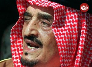 عکس| سفر در زمان؛ «ملک فهد» پادشاه عربستان در جریان یک سفر رسمی به پاریس؛ سال 1354