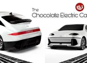 ببینید| فرآیند دیدنی ساخت یک خودروی برقی با شکلات به روش قناد آمریکایی