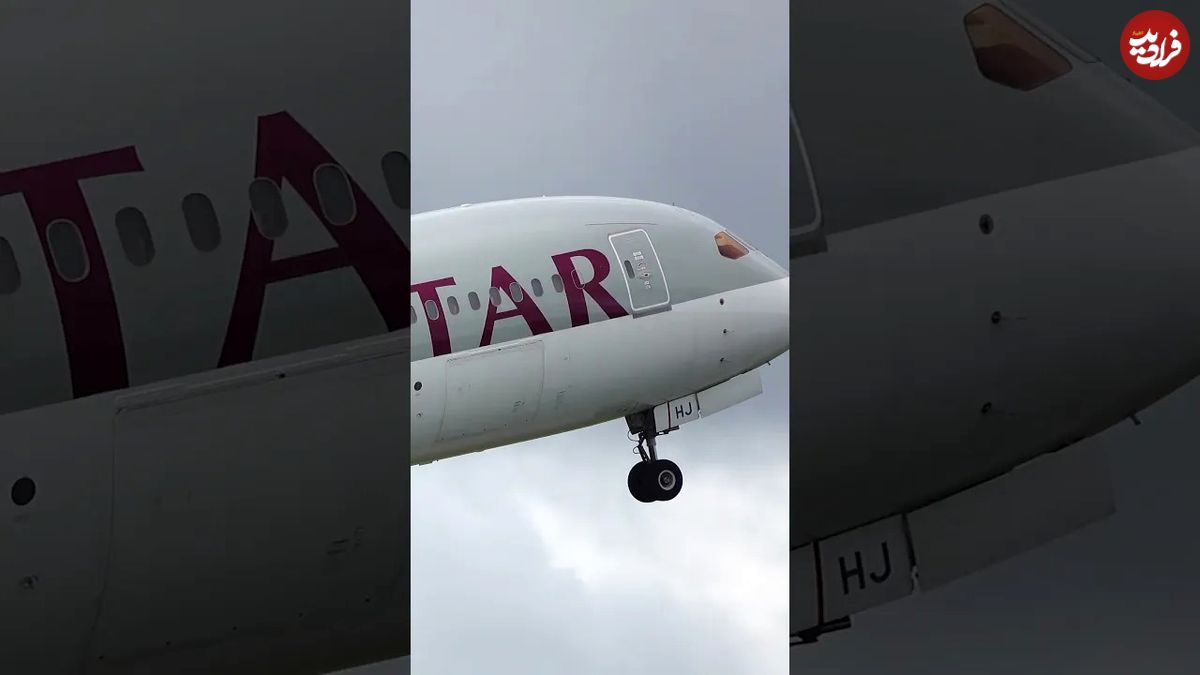 (ویدئو) لحظه تیک آف تماشایی هواپیمای بوئینگ 787