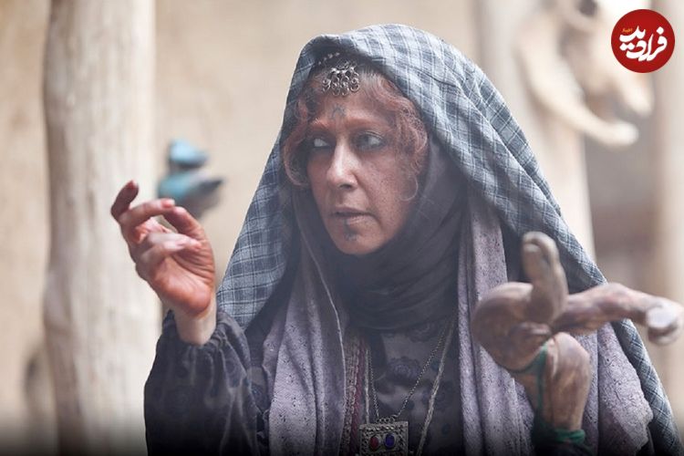 عکس؛ سفر در زمان؛ «ننه آشوب» سریال جیران بعد 6 سال در 57 سالگی در لندن