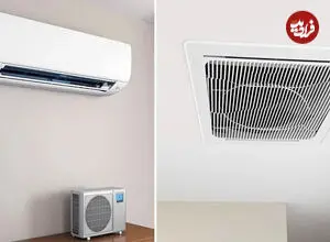 مصرف برق داکت اسپلیت بیشتر است یا کولر گازی؟