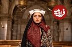 عکس؛ سفر در زمان؛ «سارا گرجی» در پشت صحنه سریال جیران؛ سال 1401