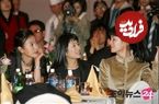 عکس| سفر به تاریخ؛ «بانو یوها» (سریال جومونگ) با لباس پلنگی در کنار «بانو یومیول و ملکه»