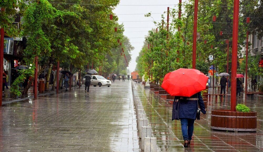بارندگی آخر هفته در ۷ استان؛ بارش باران و سرد شدن هوا در این منطقه از امروز