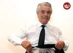 عکس| سفر در زمان؛ دیدار «محمدرضا گلزار» با «بهروز وثوقی»؛ سال 95