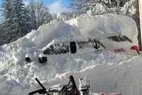 ببینید| برف سنگین در نیویورک