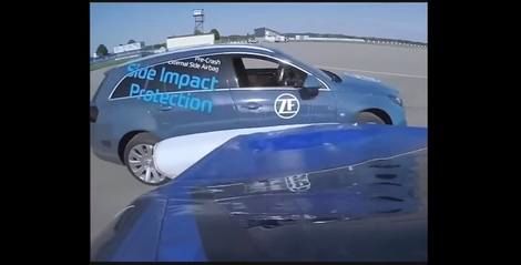 ( ویدیو) فناوری ایربگ جانبی برای خودرو ها 