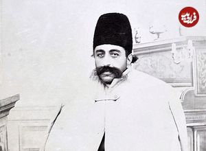 عکس؛ سفر به تاریخ؛ عکس یادگاری «مظفرالدین شاه و پسر خردسالش» در کنار شکارهای جاجرود