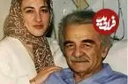 عکس| سفر زمان؛ منوچهر نوذری در جوانی در کنار گوگوش در استودیوی رادیو