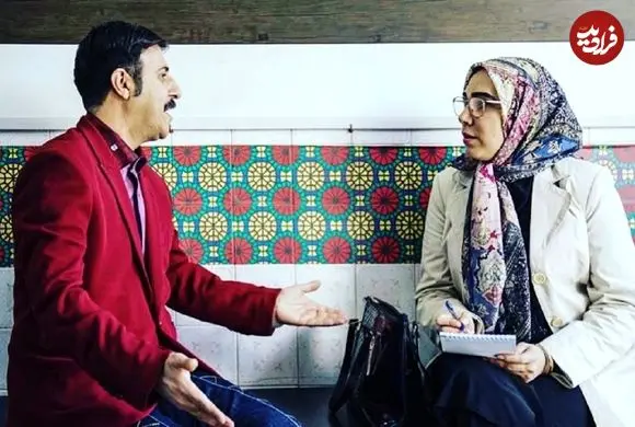 عکس| سفر در زمان؛ «عاطی، رحمت و رحمان و رحیم» در پشت صحنه سریال پایتخت 6؛ سال 98