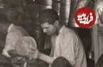عکس| سفر زمان؛ تصویری از یک «مغازه مسگری در شهر قزوین» در حدود 75 سال قبل
