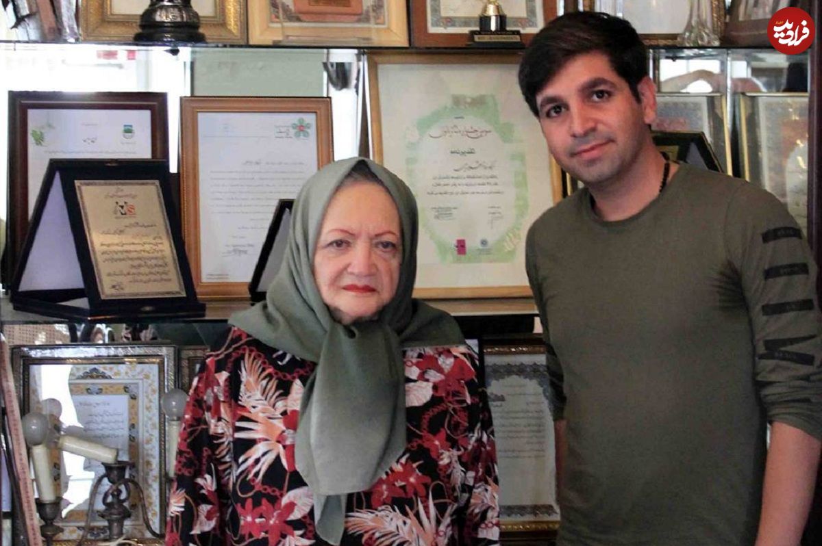 عکس| سفر در زمان؛ «شهلا ریاحی در کنار احمد قدکچیان»؛ سال 1332