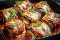 ببینید| با 2 بادمجان و 330 گرم گوجه، این شام جدید و خاص ایتالیایی را آماده کنید