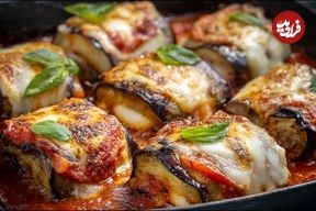 ببینید| با 2 بادمجان و 330 گرم گوجه، این شام جدید و خاص ایتالیایی را آماده کنید