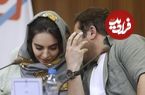 عکس| سفر زمان؛ عکس یادگاری «مرضیه و مسعود» (سریال بچه‌مهندس) در هواپیمای مشهد