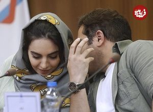 عکس| سفر زمان؛ عکس یادگاری «مرضیه و مسعود» (سریال بچه‌مهندس) در هواپیمای مشهد