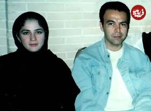 عکس؛ سفر در زمان؛ «رضا داوودنژاد و ماهایا پطروسیان» در مراسم تشییع عسل بدیعی؛ سال 92