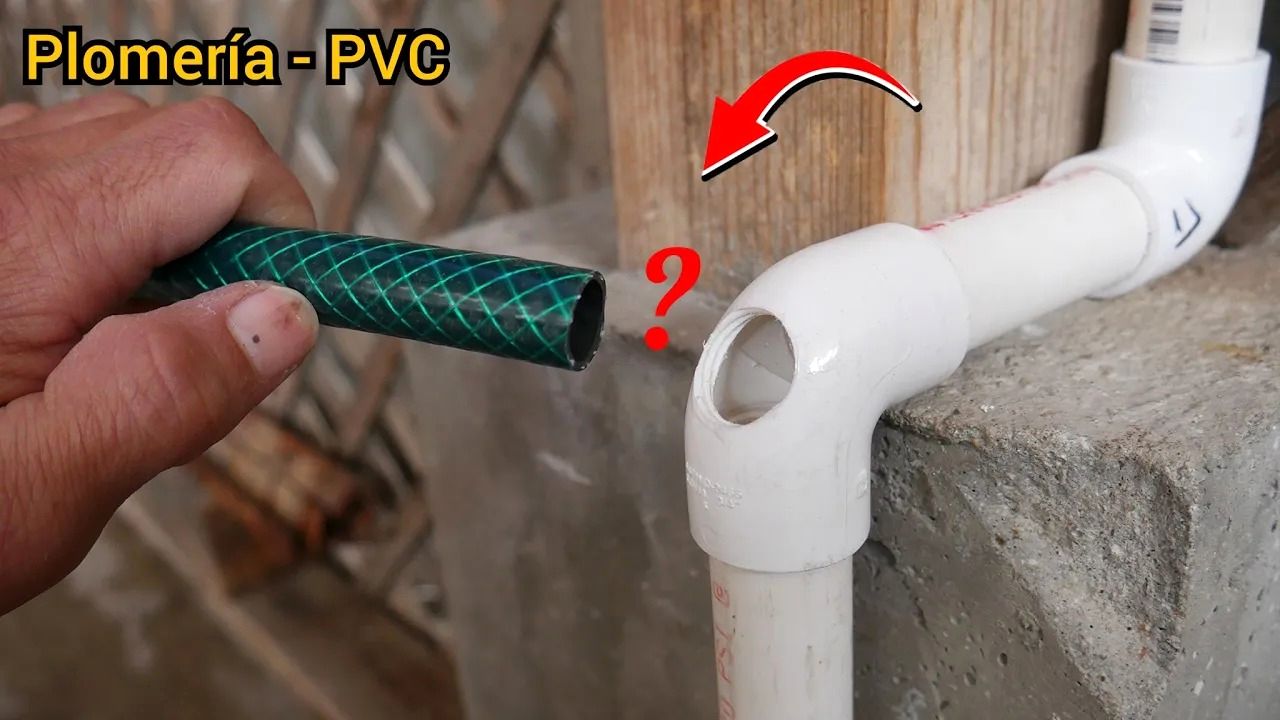 (ویدئو) یک روش ساده و خلاقانه برای وصل کردن شلنگ به زانوی لوله آب