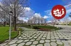 عکس| سفر زمان؛ منظرۀ کاخ دوشان تپه در زمان مظفرالدین شاه