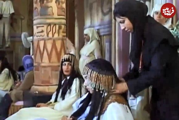 ببینید| سفر زمان؛ پشت‌صحنۀ «مهمانی زلیخا» در سریال یوسف پیامبر