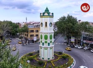 عکس؛ سفر در زمان؛ دهه ۳۰؛ تصویر کمتر دیده شده از میدان شهرداری ساری