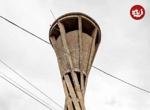 عکس؛ برج آب بتنی در ایتالیا؛ از زیبایی های معماری مدرن و بروتالیسم 
