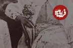 عکس| سفر زمان؛ عکس آتلیه‌ای دختر جوان ایرانی با تاج گل در دوران قاجار