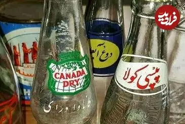 عکس| سفر به تهران قدیم؛ سرباز ارتش در حال نوشابه خوردن در فردوگاه قلعه مرغی؛ سال 41