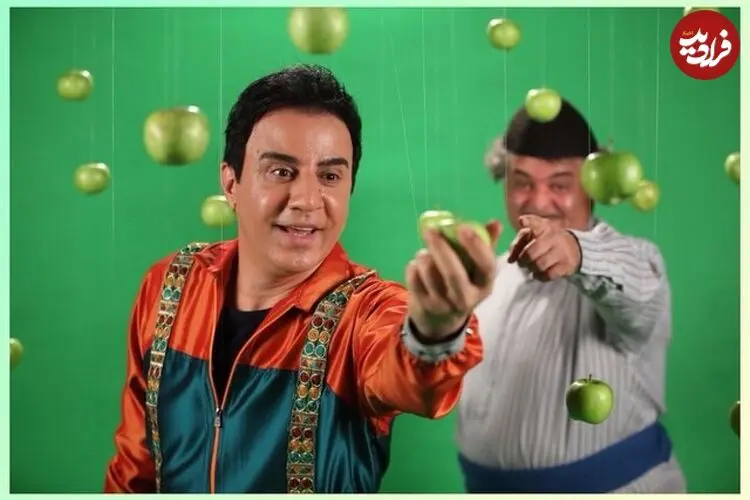 عکس| گریم متفاوت داریوش فرضیایی در یک سریال 
