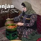 ببینید| غذای روستایی در ایران؛ پخت خورشت فسنجان با اردک