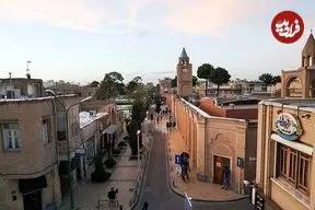 عکس| سفر به ایران قدیم؛ یک کوچه در محلۀ «جلفای اصفهان» در زمان ناصرالدین شاه