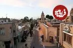 عکس| سفر به ایران قدیم؛ یک کوچه در محلۀ «جلفای اصفهان» در زمان ناصرالدین شاه