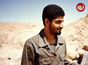عکس؛ سفر در زمان؛ «سردار سلیمانی با دو همرزم اش در برف و در جبهه»؛ دهه 60