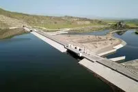 سرریز شدن یک سد مهم ایران