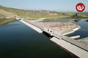 سرریز شدن یک سد مهم ایران