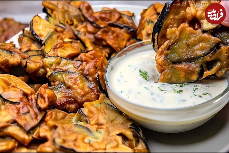 ببینید؛ طرز تهیه یک غذای فوری ایتالیایی با بادمجان