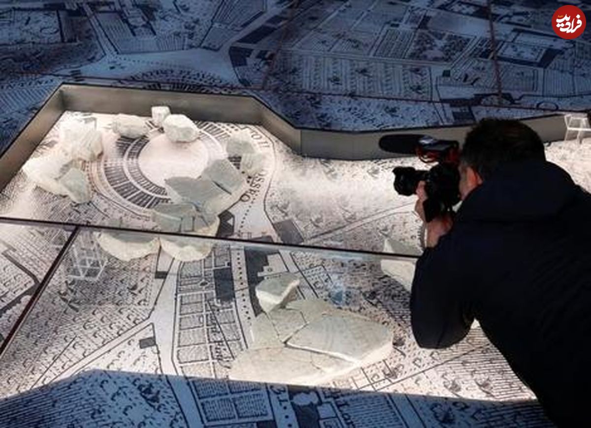 (ویدئو) نمایش نقشه مرمری از روم باستان پس از 100 سال