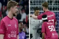 ببینید| رشوه ۱۰ هزار دلاری مستربیست به دروازه‌بان برای گل‌زنی در بازی خیریه فوتبال+ 