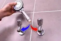 (ویدئو) چگونه با لوله پی وی سی (PVC) در خانه شیر حمام بسازیم؟